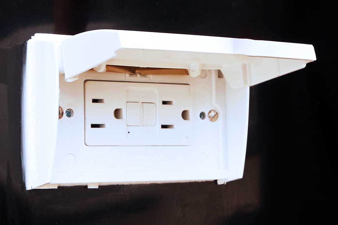 Exterior Electrical Outlet